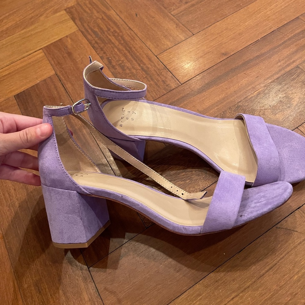 purple, size 10 wedges, brand a new day (target)
